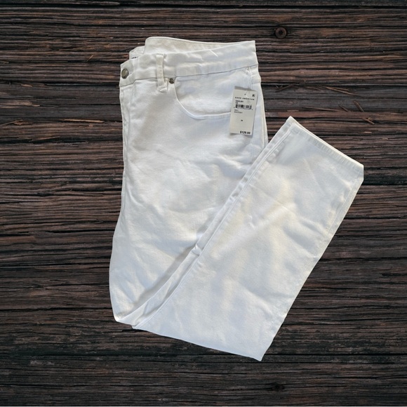 Good American Good Legs Plus Size White Skinny Sculpting Jeans NWT Size 24 - Picture 7 of 12